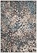 Safavieh Monaco Collection MNC225E Modern Abstract Grey and Light Blue Area Rug (3' x 5')