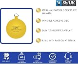 SISI UK 75mm Self-Adhesive Invisible Plate Hangers Wall Disc Holders Decor 5 view 3
