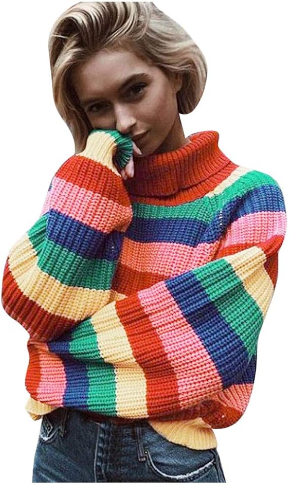 gestreepte coltrui dames