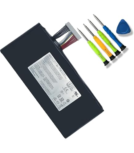 Amazon.com: Hubei BTY-M47 Laptop Battery Replacement for MSI GS40