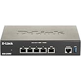 D-Link Unified Services VPN Router, 4 Port Gigabit Dual WAN Ethernet Load Balance Firewall Management Solution Mobile Broadba