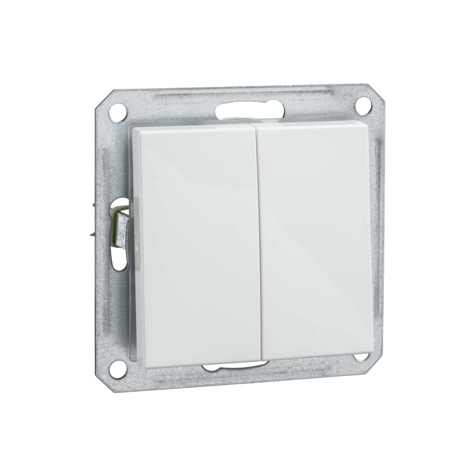 Elso Double-Throw Switch 16A Plug-In Terminals Joy Pure 361664