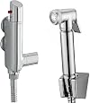 Kit Ducha Bidé Shattaf Negro – Acero Latón Con Válvula Termostática Para Baño