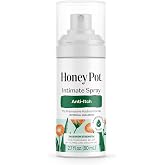 The Honey Pot Company - Feminine Anti-Itch Spray - Maximum Strength | Herbal Infused w/Lavender, Cucumber, &amp; Honey - At Home or On the Go Medicated to Relieve Itch &amp; Irritation - 2.71 Fl Oz