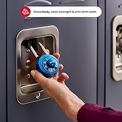 Master Lock Locker Lock, Combination Lock for Gym