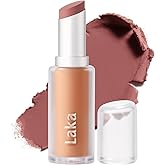 Laka Bulky Matte Lipstick, 4g/0.14oz., Long Wear, Non-Drying Lip Stain Stick with High Pigmentation, Voluminous Lips, K-Beauty (#403 Fig Sounds)