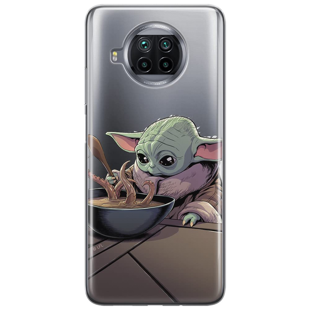 ERT GROUP mobile phone case for Xiaomi MI 10T LITE/REDMI NOTE 9 PRO 5G original and officially Licensed Star Wars pattern Baby Yoda 027, partially transparent — image 1