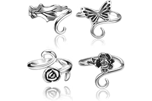 Namifin Crochet Ring for Fingure Adjustable Crochet Tension Ring Yarn Tension Rings Easy Crocheting Crochet Accessories Mother Grandma Thanksgiving Presents