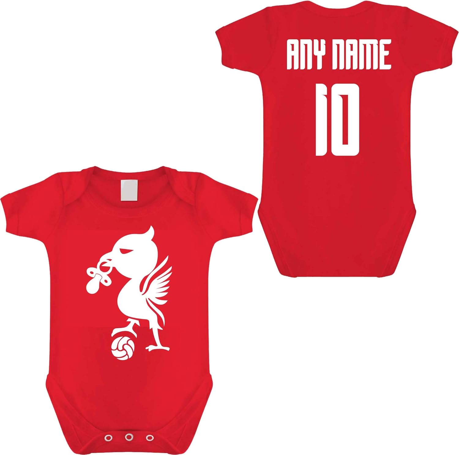 Liverpool Baby Personalised Any Name & Number Amazon.co.uk Clothing