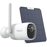 REOLINK Altas 2K Solar Camera Outdoor Wireless, Motion-Triggered Pre-Record Cameras for Home Security, Large Battery Capacity