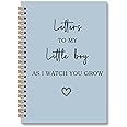 OINDADE Letters To My Little Boy Notebook Journal, Mom Son Journal, Pregnancy Mothers Day Notebooks Gifts for New Mom Women, Baby Boy Shower Gift, Baby Journals for First Time Moms, 6x8.2In