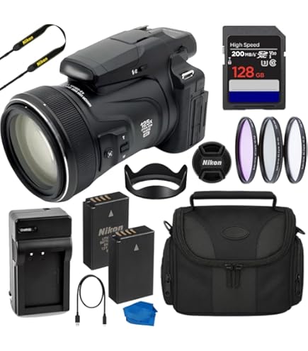 Amazon.com : NIkon COOLPIX P1000 Superzoom Digital Camera | 125x