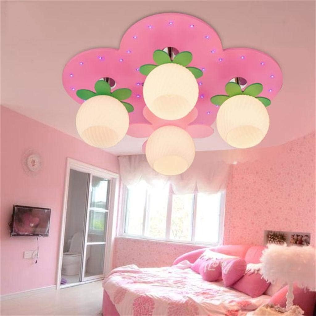 GWFVA Crystal LED Ceiling Light Acrylic Frosted Mask The Remote Control The Shadow Turns The Walls To Exit Eliminate Custom Room Lights Restaurant (Size: 35cm-A)