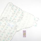 Vicloon Baby Swaddling Bag Pack of 2 100% Organic Cotton 0-3 Months Blue view 5