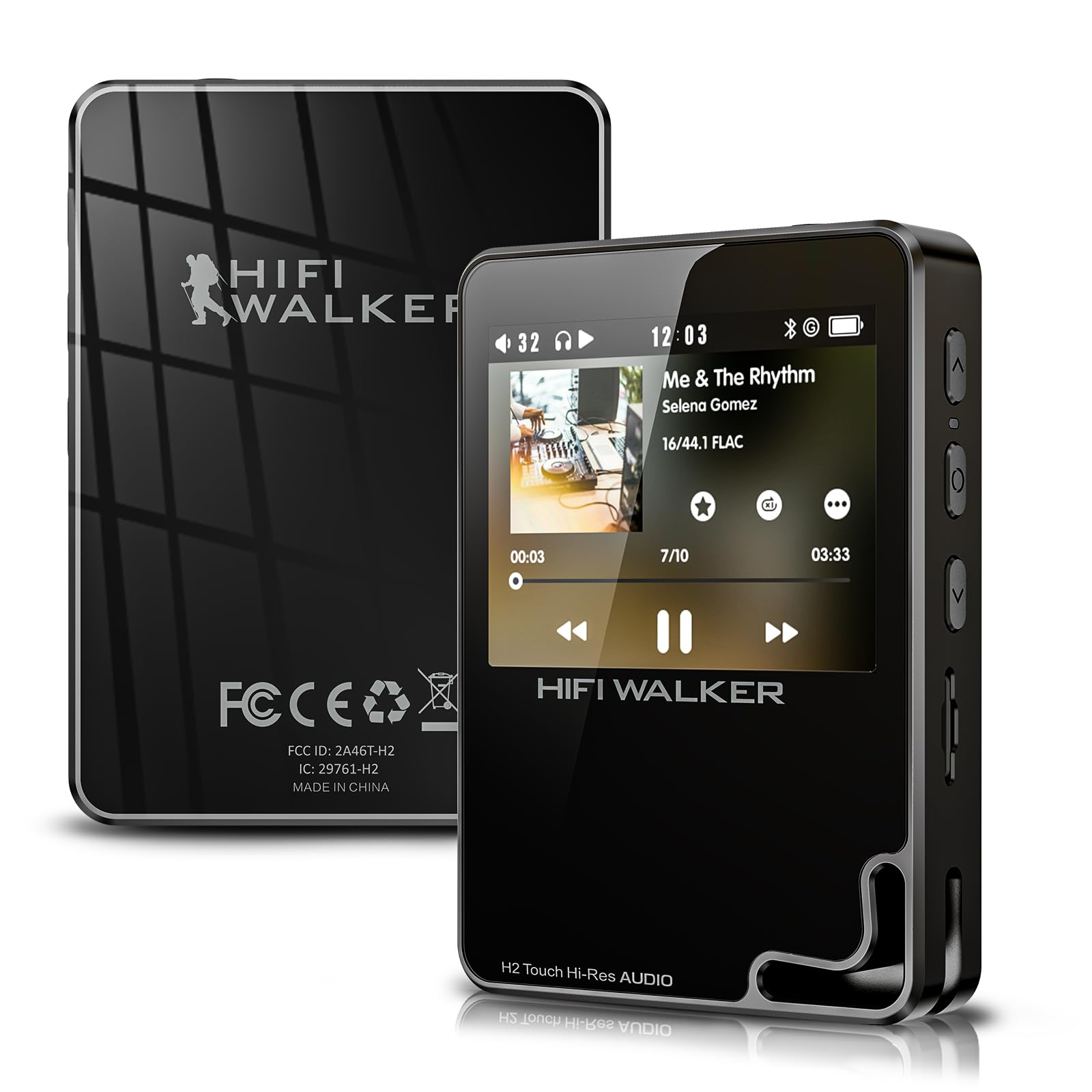 Mua HIFI WALKER H2 Touch Hi Res MP3 Player with Bluetooth, 2.4" HD