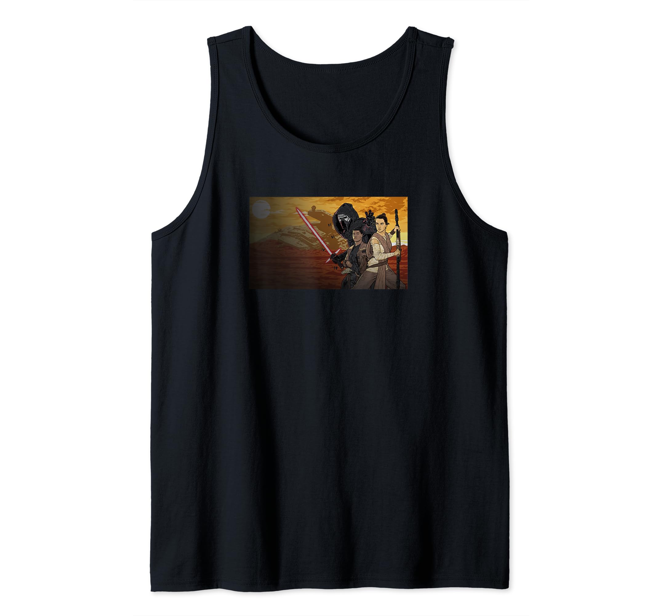 Star Wars: The Force Awakens Exclusive Illustrated Group Tank Top