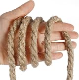 Tenn Well 10mm Jute Rope 100 ft Thick Garden DIY Cat Scratcher Brown view 2