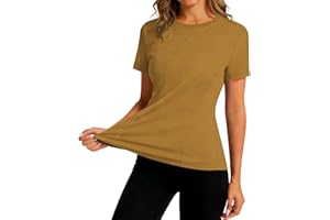 Women Seamless Workout Shirts Quick Dry Athletic UPF50+ Short Sleeve Sun Protection Shirts Hiking Running Yoga Tops