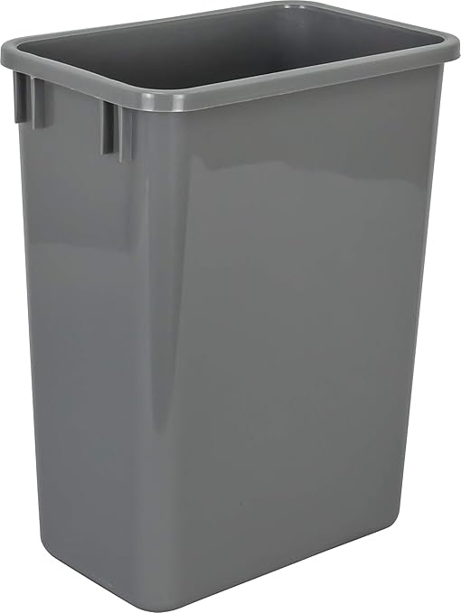 Hardware Resources CAN35GRY Plastic Waste Container, Grey Amazon.ca