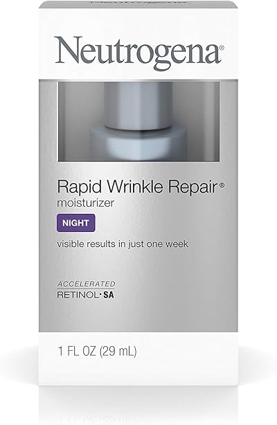 Neutrogena Rapid Wrinkle Repair Night Moisturizer 1 Oz - 2 Pack Accelerated
