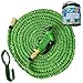 75' PINOCCHI HOSE: The Expandable Garden Hose. Flexible Pocket Hose. Top Quality Brass Fittings with Reinforced Connection = NO LEAKS!