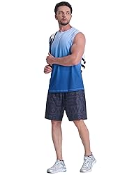 EZRUN Men's Workout Sleeveless Shirts Quick Dry