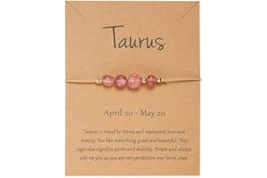 YOUR ALWAYS CHARM 2Pcs Zodiac Tie Bracelets Manifestation Zodiac Signs Bracelet Spirit 12 Constellation Handmade Bead Woven Multilayer Adjustable Leather Bracelet Jewelry Accessories Gift for Constellation Lover