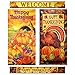 OLD Gift Boutique Happy Thanksgiving Door Cover