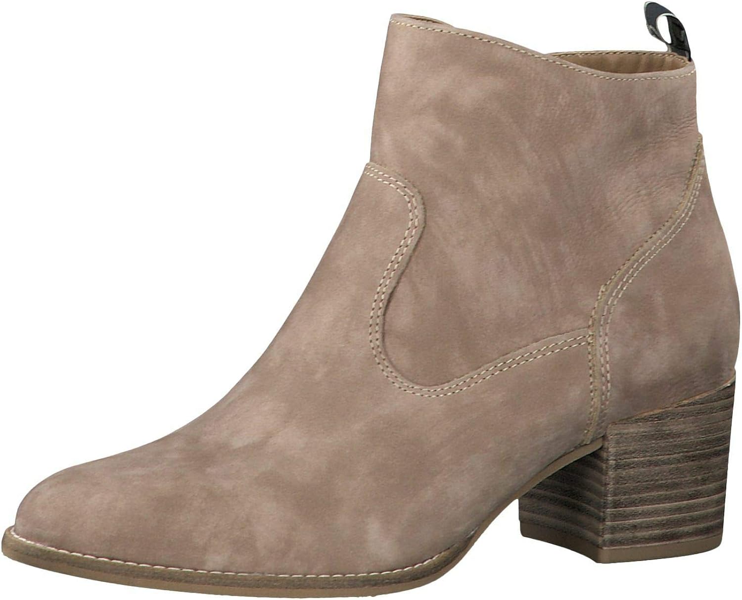 Tamaris 112535024, Women's Ankle Boots, Beige Taupe Nubuc 343, 7.5