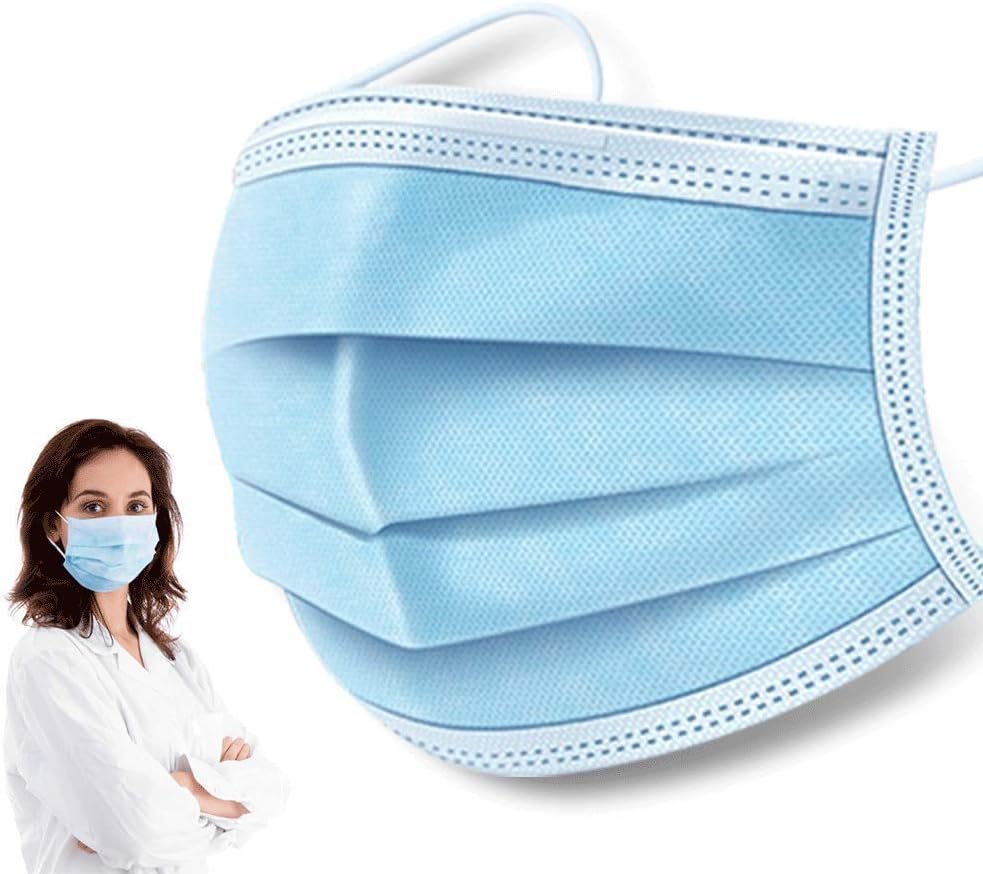 T_Tbuy ERY-001 Mask-s, 4 x 3.2 x 3 cm, Blue(20pcs)