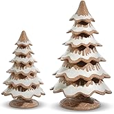 14" Gingerbread Trees