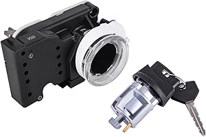 QUEALZARA Ignition Switch with Ignition Lock Cylinder Compatible with Grand Cherokee 1997 1998, Dodge Ram 1500 2500 3500, Dodge Dakota Durango Viper, Replaces US255L 926061 5003845AA 5003893AA 56021346AB