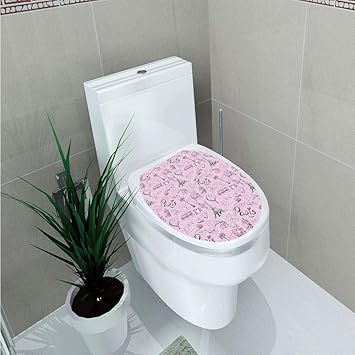 Amazon Com Toilet Sticker 3d Print Design Paris Decor Paris