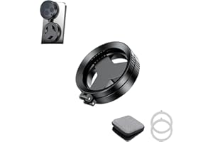 Anti-Glare Magnetic Phone Filter, Rotatable CPL Polarizing Lens for Smartphone, Magnetic Phone Lens Filter for Reflection Red