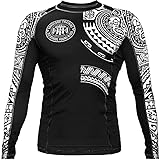 Hardcore Training TA Moko Black Men's Rash Guard
