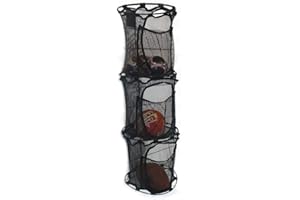 PROSLAT 63023 ProRack Ball Organizer, Black, 48"