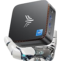 KAMRUI Mini PC, Essenx E1 Desktop Computer N95(up to 3.4GHz) Mini Computers 16GB RAM 512GB SSD Micro PC, Mini Tower Desktop P