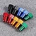 WINOMO 10pcs Bike Valve Adapter Bicycle Presta to Schrader Converter Tube Pump Air Compressor Tools