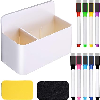 Jovitec - Rotulador magnético blanco, 2 borradores magnéticos de ...