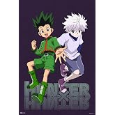 Hunter X Hunter Poster Merch Gon And Killua HXH Anime Posters Movie Manga Series Birthday Decorations Bedroom Cool Wall Art Print Poster 12x18