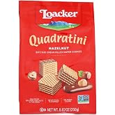 Loacker Quadratini Hazelnut Wafers 8.8 oz each (1 Item Per Order)