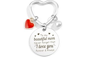 Dealoco Valentine's Day Gifts for Mom: Keychain Birthday Gifts