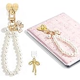 Kaciola Charm Chains for Kindle, Cute Phone Charm Chains Bracelets Accessories for Readers Booklovers Women Men, Charms Compatible for E-Reader/Phone/Paper White (D01-D05)
