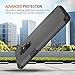 Trianium Duranium Galaxy S9 Holster Case with Rotating Belt Clip + Kickstand [Heavy Duty Protection] Premium Scratch Resistant/Shock Absorption Cushion Covers for Samsung Galaxy S9 (2018)- Gunmetal
