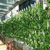 Youfui 82ft Artificial Grape Ivy vine Faux Leaf Garland Plants Fake Foliage Green Decor