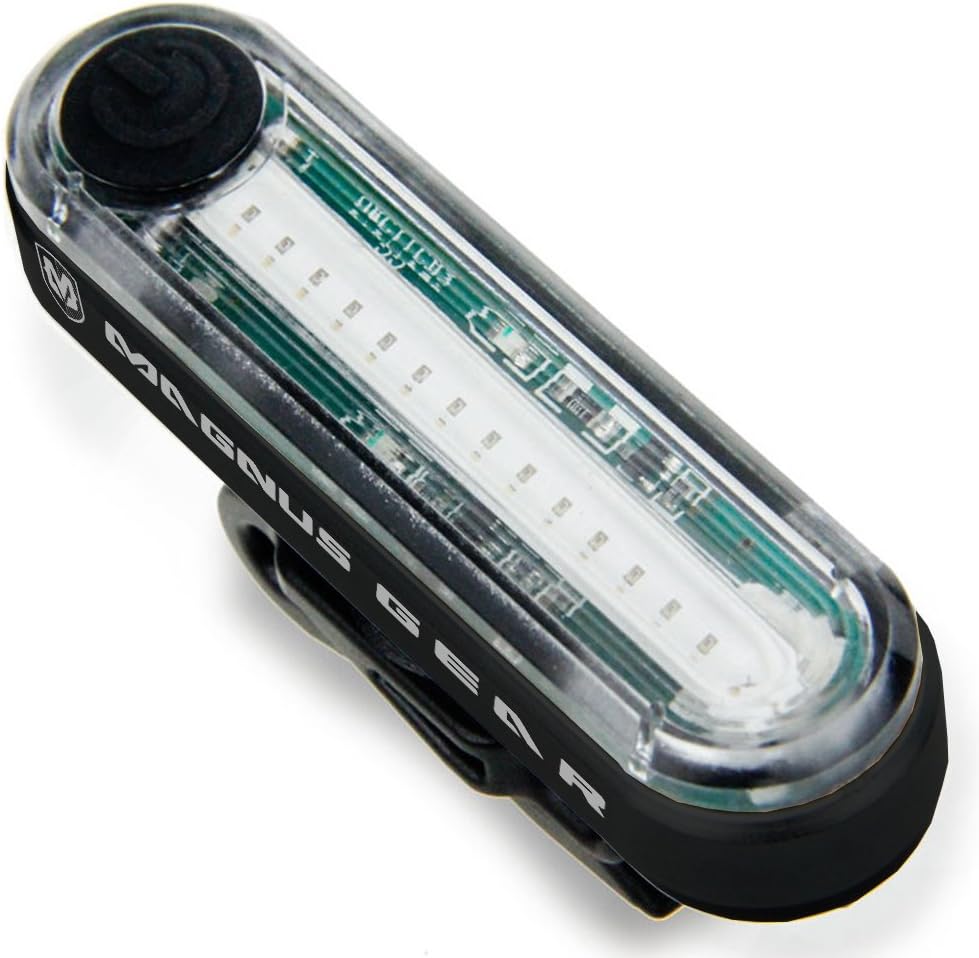 Magnus Innovation S100 USB Bicycle Tail Lights, Powerful 100 Lumen Bike Tail Light Runs for 30+ Hours, Bike Light Fits on All Mountain Bikes, Dirt Bike, and Road Bike Guarantee!