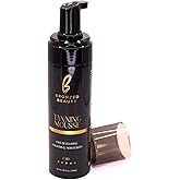 Bronzed Beauty Tanning Mousse – 6.7fl oz Dark Self-Tanning Mousse – Fast-Drying Self Tanner for Natural Bronzed Shade – Nourishing Formula with Aloe Vera and Vitamin E – Coconut Scent