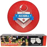 Baden Future Super Star Throw Down Base Set &ndash; 5-Piece Portable Rubber Bases for Kickball, Baseball, Softball &amp; Field Games