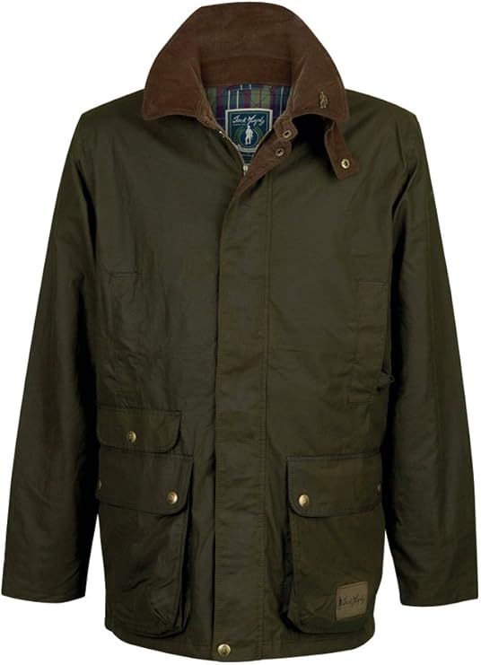 Jack Murphy Men's Sedgefield Wax Jacket: Amazon.co.uk: Clothing