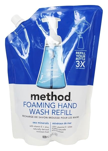 METHOD FOAMING HAND WASH 28 OZ SEA MINERALS